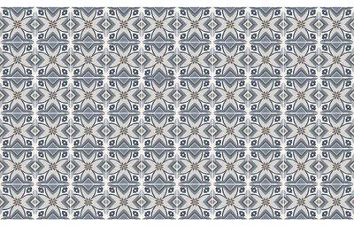 Obrázek produktu pro Samolepicí obkladové nálepky do kuchyně a koupelny – 60 AZULEJOS LOELINA nálepky ve stylu cementových obkladů – 60 nálepek o rozměrech 15 x 15 cm
