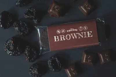 Produktbild von GLUTENFREIER BROWNIE-RIEGEL 50 g – WARSZAWSKI