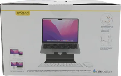 Produktbild von Rain Design 10075 mStand Ständer f. MacBook Laptop Stand, Schwarz