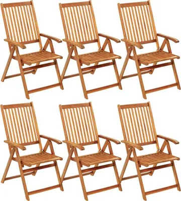 Produktbild von VidaXL 3064119, Terrasse, Gepolsterter Sitz, Akazienholz, Anthrazit, Polyester, 570 mm