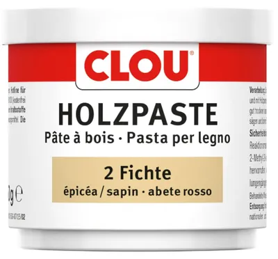 Produktbild von Clou Holzpaste 150 g fichte