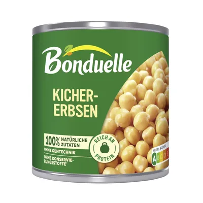 Produktbild von Bonduelle Kichererbsen knackig frisch ohne Aromen Zusatz 310g