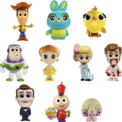 Obrázek produktu pro Toy Story 4 figurky 10-pack minifigurky minis hračky fanouškovské zboží