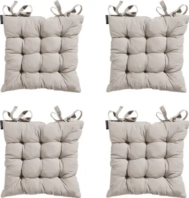 Produktbild von Madison Panama Sitzkissen – Beige – 46 x 46 x 8 cm – 4er-Set