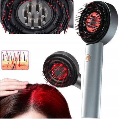 Produktbild von MAXTECH Elektrische Massagebürste für die Kopfhaut mit LED-Licht