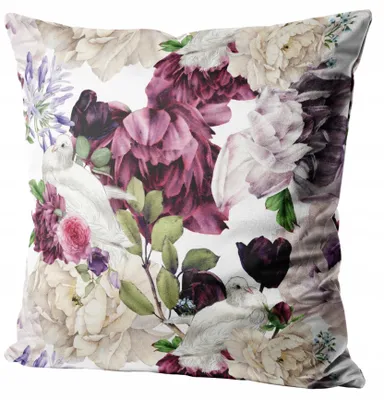 Produktbild von HomeView Dekorative Velours Kissenhülle 40x40cm Weich