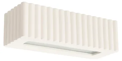 Produktbild von Wandleuchte Keramik RIGATA beige 1xE27 15W Keramik 10x12x34cm Sollux Lighting