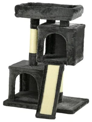 Image de Tour d'escalade pour chats, poteau en sisal