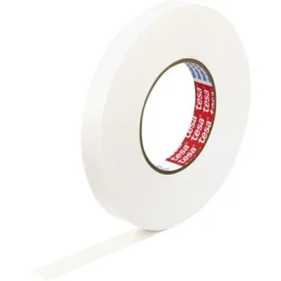 Produktbild von TESA 57230-00001-02, Weiß, Bündelung, Farbcodierung, Befestigung, Handwerk, Kennzeichnung, Reparatur, Verstärkung, 50 m, 19 mm, 1 Stück(e)