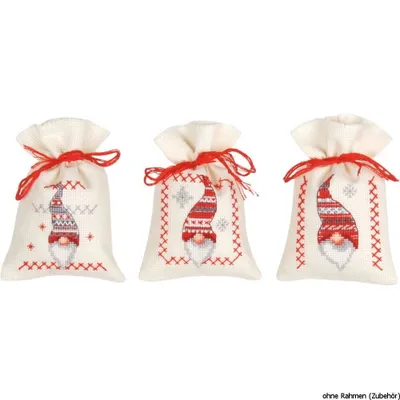 Image de Vervaco Sachets d'herbes "lutin", set de 3, modèle à compter