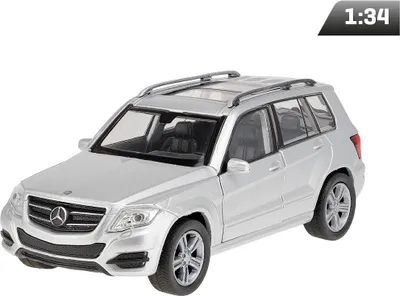 Obrázek produktu pro Model 1:34, Mercedes-Benz GLK, stříbrný