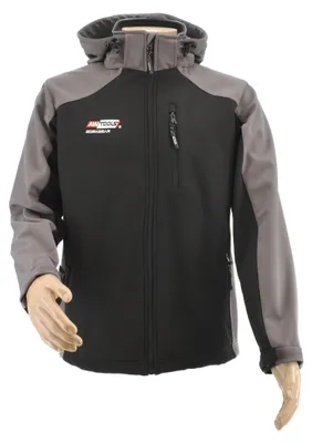 Zdjęcie produktu dla Robocza kurtka softshell, kolor czarno-szary, rozmiar XL
