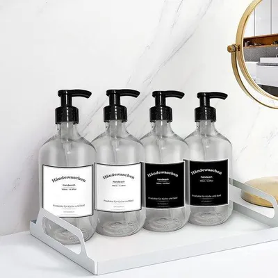 Obrázok produktu pre Plastový dávkovač mydla 500 ml do kúpeľne alebo kancelárie