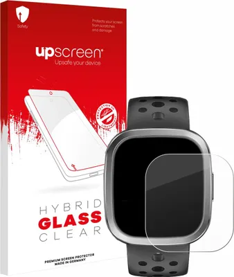 Produktbild von upscreen Schutzglas für YYKY Smartwatch 1.72" Schutzfolie Panzer Folie Glas Display Schutz klar