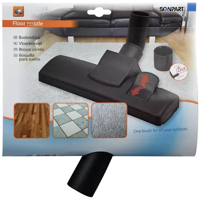 Produktbild von ScanPart Staubsaugerdüse Kombidüse 32 und 35 mm universell schwarz