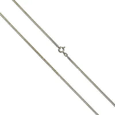 Produktbild von Damen 925 Sterling Silber Panzerkette diamantiert 70 cm
