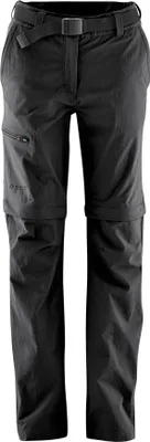 Produktbild von Maier Sports Wanderhose Nata Damen Zip Off Outdoor Trekking Freizeit schwarz NEU 38