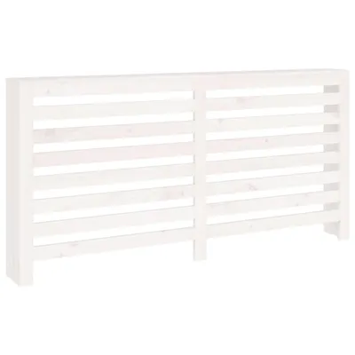 Obrázok produktu pre Kryt na radiátor biely 169x19x84 cm masívna borovica