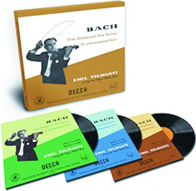 Produktbild von BACH JOHANN SEBASTIAN - Partitas & Sonatas For Unaccompanied Violin (3LP/180g)