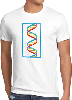 Produktbild von style3 Sheldon Super DNA Herren T-Shirt, Größe:5XL, Farbe:Weiß