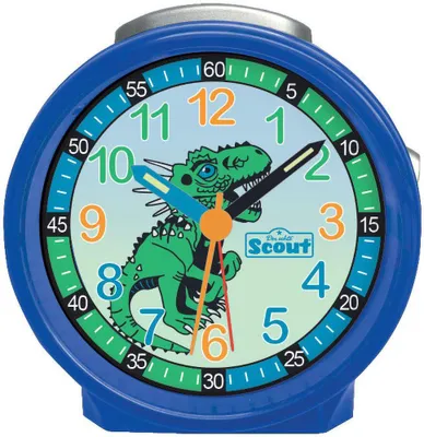 Produktbild von Scout Kinder Wecker 166000019 FRIENDS Blue Dino