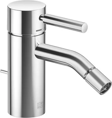 Produktbild von Dornbracht META Bidet-Einhandbatterie mit Ablaufgarnitur, Ausladung 125mm, 33600660-33