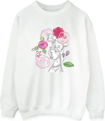 Produktbild von Disney - "101 Dalmatians" Sweatshirt für Damen BI20161 (L) (Weiß)