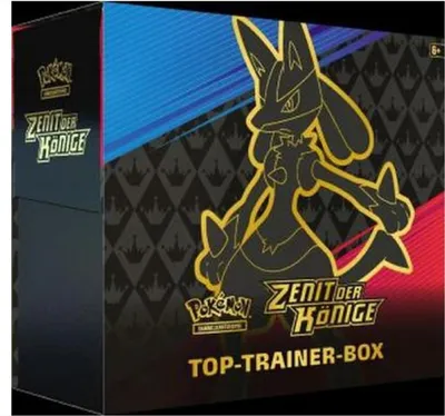 Produktbild von Pokémon Schwert und Schild Zenit der Könige - Top-Trainer Box - deutsch