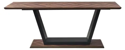 Immagine prodotto di Tavolo da pranzo Sala da pranzo Mobili Soggiorno Legno Acciaio Design Tavoli Nuovo