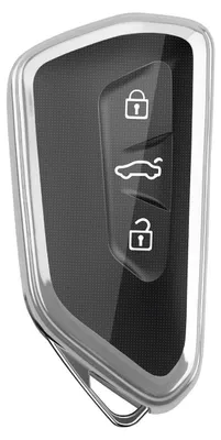Immagine prodotto di Custodia in TPU argentata per chiavi auto, compatibile con VW Tiguan 3 e Passat B9 (modelli dal 2024 al 2027)