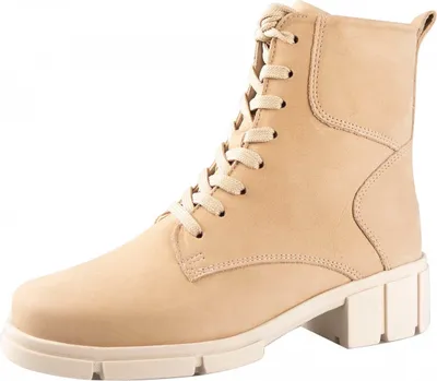 Produktbild von Solidus Kibu Nubuk beige K Damen Schnürstiefel in Beige, Größe 5