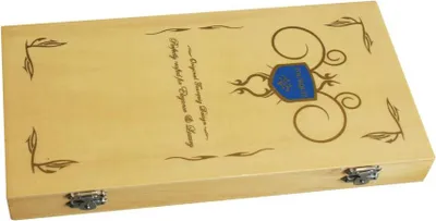 Image de Coffret en bois coffret en bois coffret à bijoux coffret cadeau 288x148x30 mm