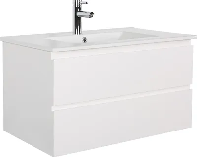 Produktbild von SORRENTO Waschtisch hängend 80cm Keramik-Becken