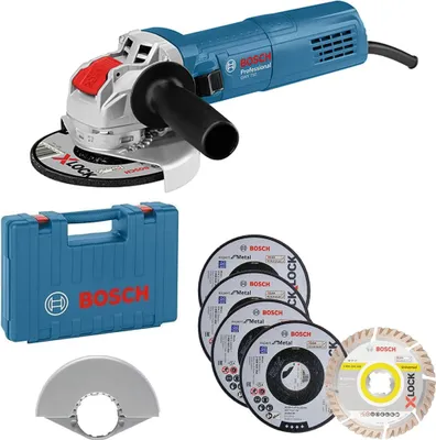 Image de Meuleuse angulaire Bosch GWX 750-125 0615990L6U, 125 mm, 750 watts