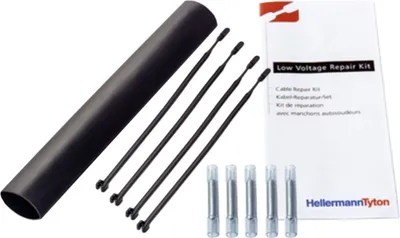 Produktbild von HellermannTyton Hellermann Tyton 380-04019 - Schwarz - Polyolefin - 1 Stück(e)