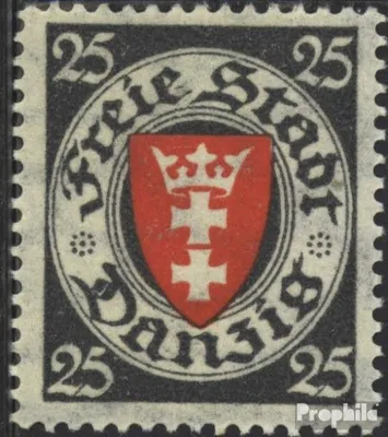 Produktbild von Briefmarken Danzig 1924 Mi 197 gestempelt Wappen