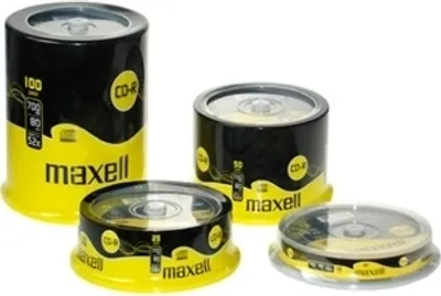 Produktbild von Maxell CD-R 80MIN 700MB 52X 50PK Cakebox, CD-R, 700 MB, 52x