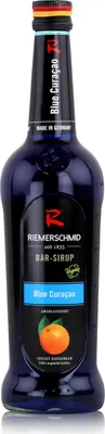 Produktbild von Riemerschmid Bar-Sirup Blue Curacao 0,7L - Cocktails Milchshakes (1er Pack)