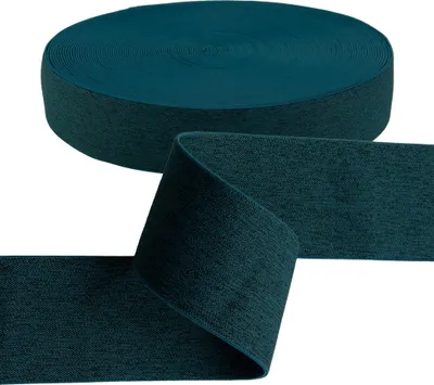 Produktbild von Gummiband meliert weich ab 1m x 40mm Gummilitze Stretch Elastisch 15 Farben