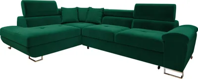 Produktbild von MIRJAN24 Ecksofa Cotere, Eckcouch mit Schlaffunktion und Bettkasten, L-Form Sofa vom Hersteller (Kronos 19, Seite: Links)