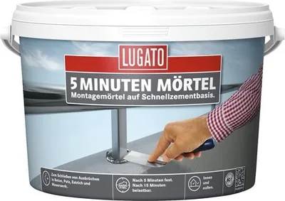 Produktbild von Lugato Reparaturmörtel 5 Minuten Mörtel 10 kg