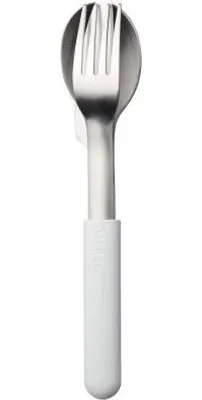 Produktbild von Besteck-Set Bloom 3-teilig - weiß
