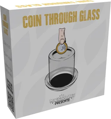 Productafbeelding van Magische toren 'Coin through glass - Stuk door glas - Gemakkelijk te maken - Spectaculair visueel effect