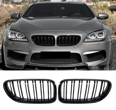 Productafbeelding van Radiatorgrille voor BMW 6 Serie F06 F12 F13 2012-2017 Glanzend Zwart