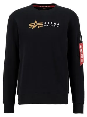 Obrázok produktu pre ALPHA INDUSTRIES ALPHA LABEL SWEATER Herren Mikina