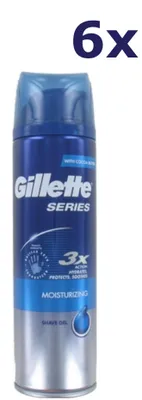 Produktbild von 6x Gillette Scheergel - Series Moisturizing 200 ml