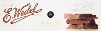 Produktbild von E. Wedel Premium mléčná čokoláda 220 G