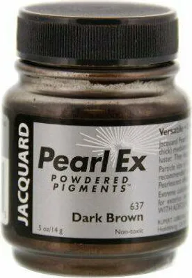 Produktbild von Jacquard Pearl Ex Pigment Dunkelbraun 14 g - kreatives Pulver Spielzeug