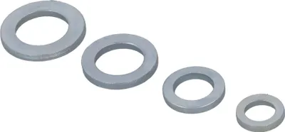 Produktbild von Suki Fitschenringe Set 5,7 - 7,7 - 10 - 11 mm, verzinkt (VE=16)