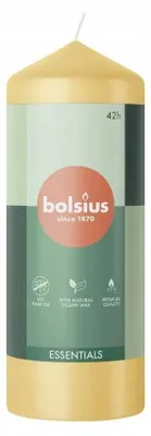 Productafbeelding van Bolsius stompkaars, beige, 150/58 mm